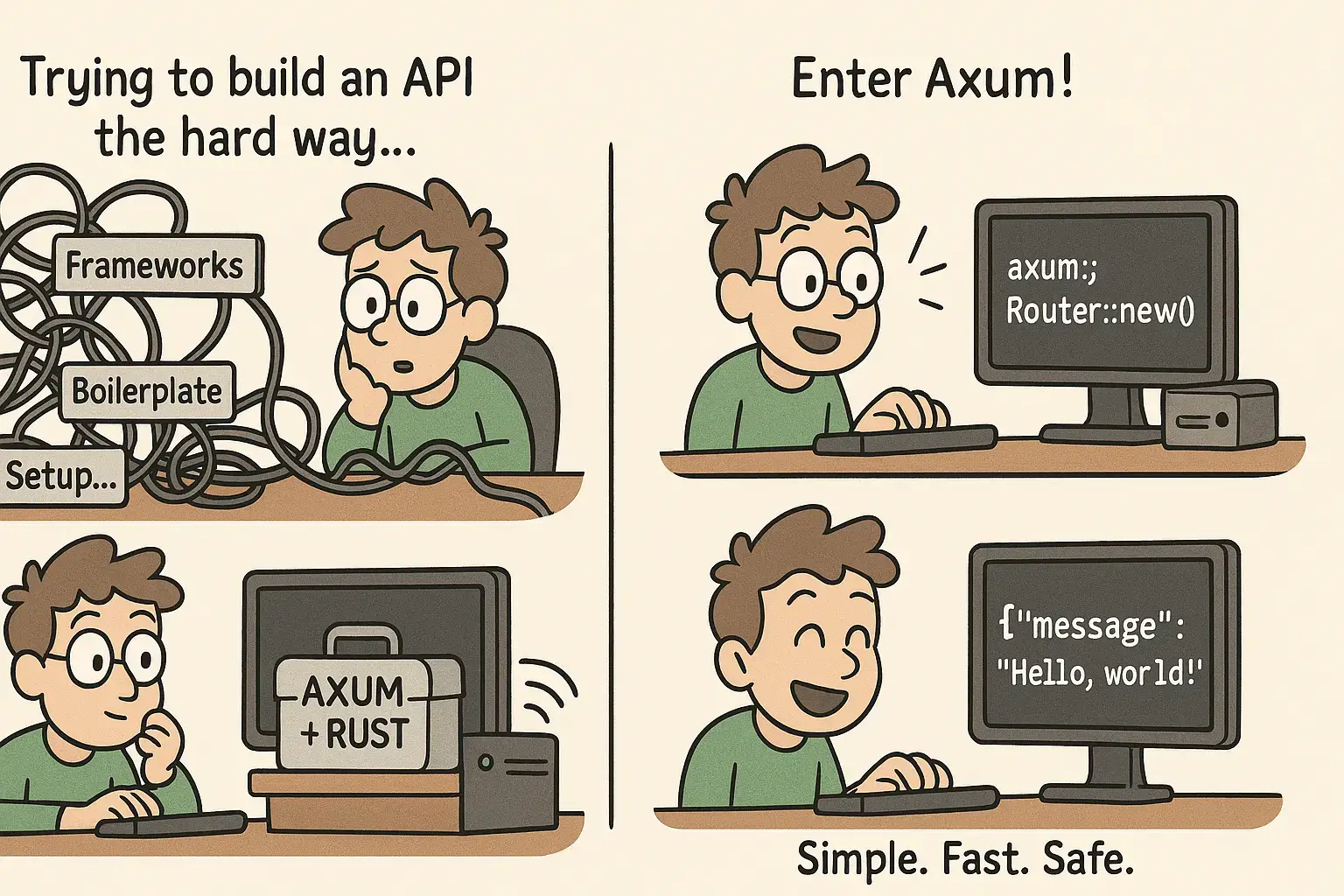 Simple REST API with Rust (Axum)